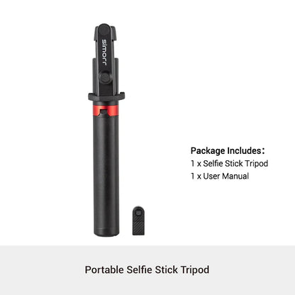SmallRig Portable Wireless Selfie Stick Bluetooth Foldable Mini Tripod For IPhone 13 /For Huawei Remote Control Tripod 3375