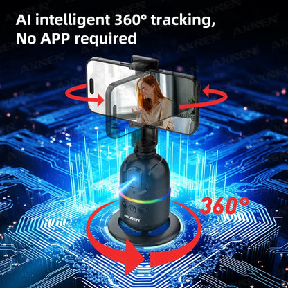 Smart AI Face Tracking Gimbal for Smartphone & Action Camera