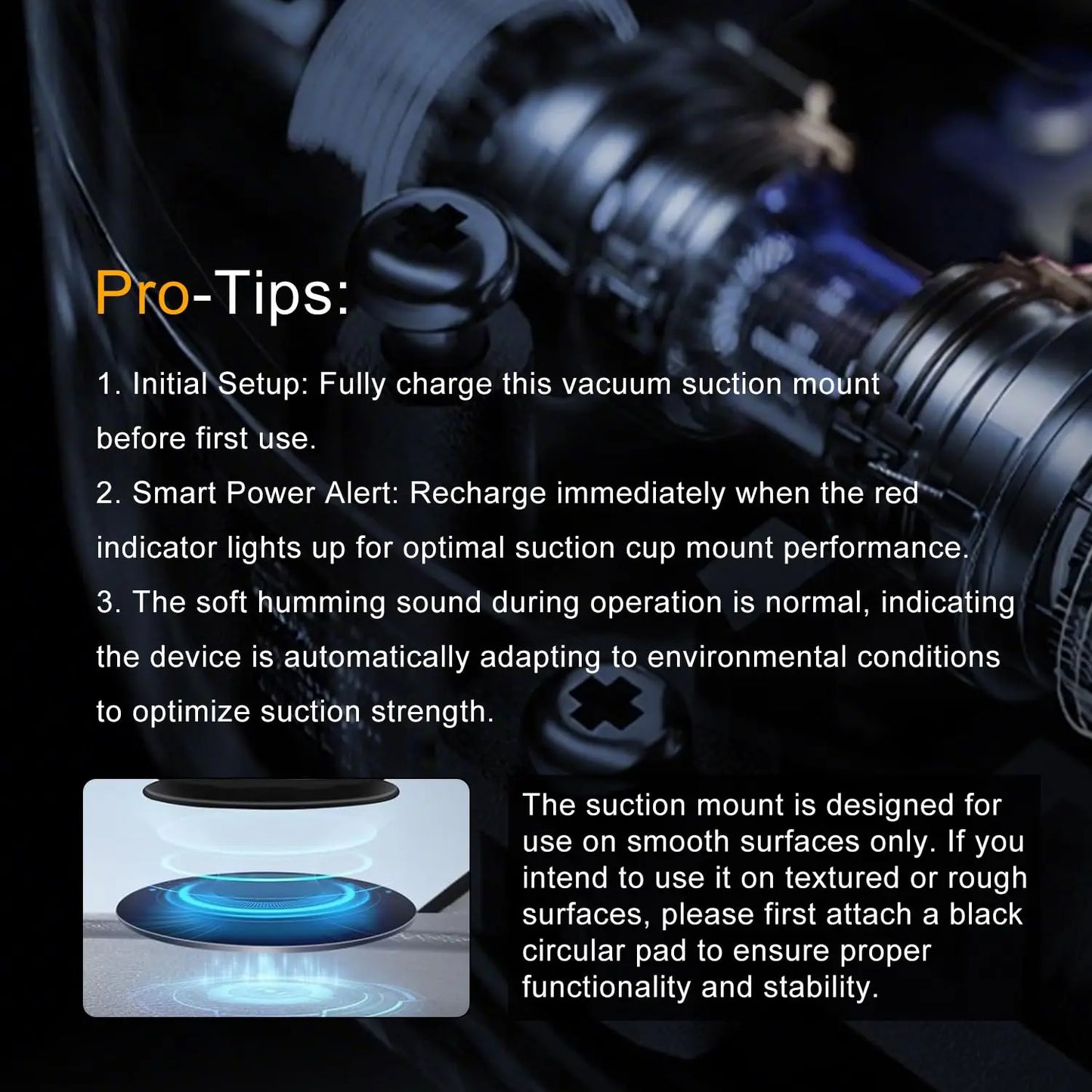 360° Suction Mount