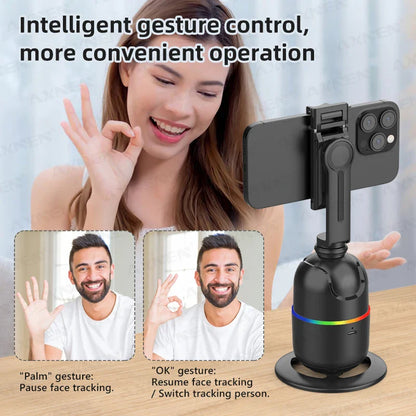 Smart AI Face Tracking Gimbal for Smartphone & Action Camera